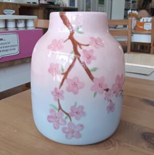 Cherry Blossom Vase<br>Thurs 3 Sept '26